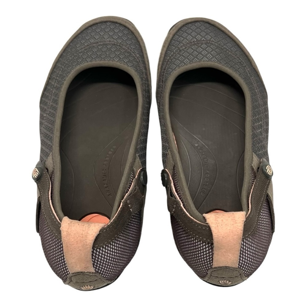 Teva Niyama Gray Slip On Outdoor Ballet Flats Convertible Maryjane Flat Womens 7 - Picture 8 of 13